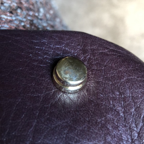 Helen Kaminski mahogany brown wool leather bucket bag - Picture 14 of 15